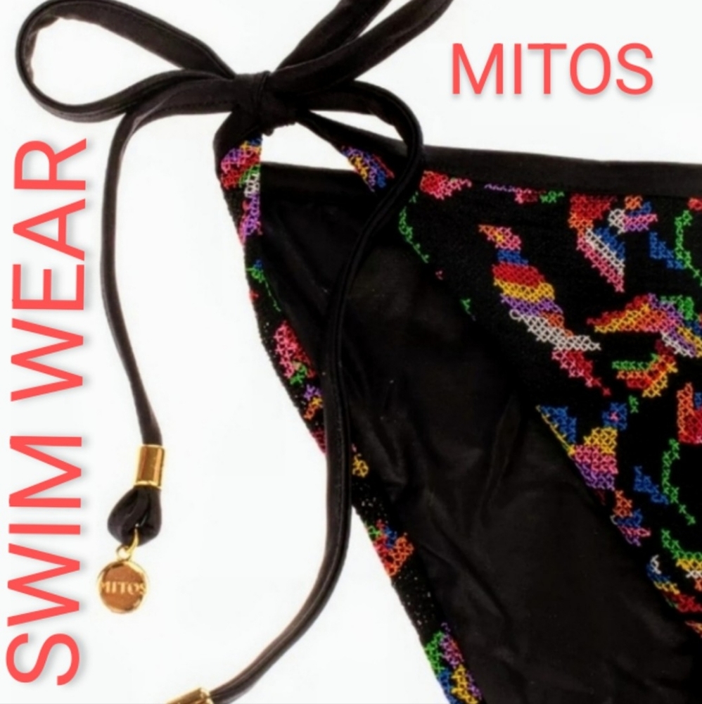 NWT-Sz S-MITOS Bikini Set Embroidered, Fully Lined